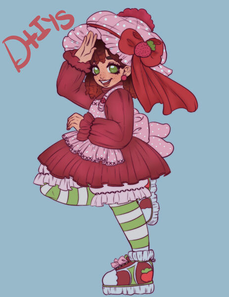 Strawberry Shortcake Inspired DTIYS